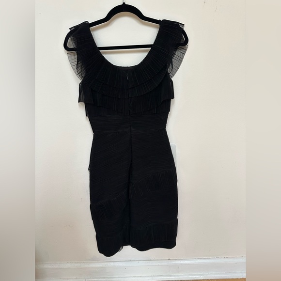 BCBGMAXAZRIA Briana Pleated Tulle bodycon dress - Picture 11 of 16